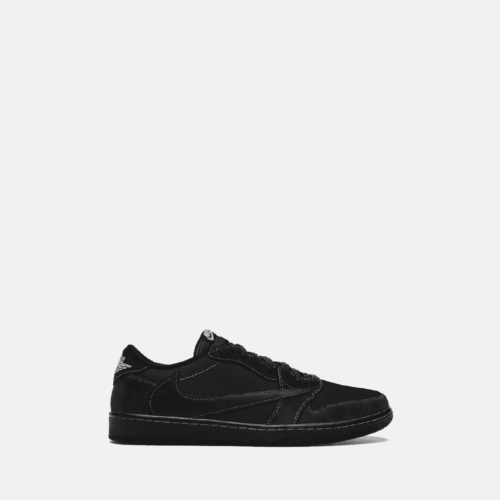 TRAVIS SCOTT x AIR JORDAN 1 LOW "TRIPLE BLACK”