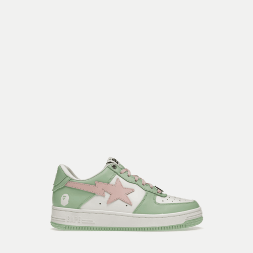 BAPESTA x LOW "PASTEL GREEN"