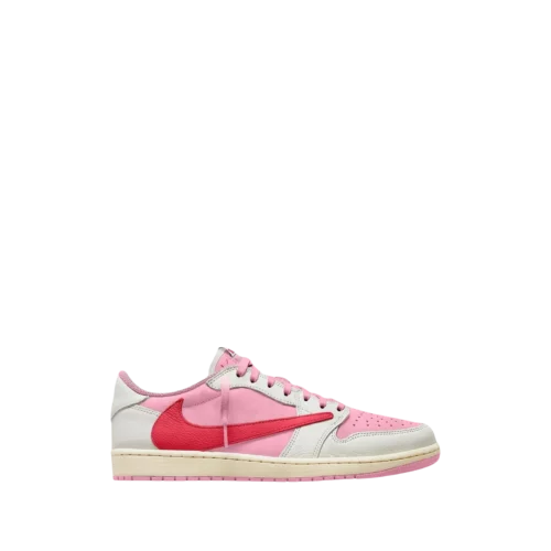 Travis Scott x Jordan 1 Retro Low Og Sail Tropical Pink - Jordan - BASKETS - Wearline