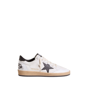 Sneakers Ball Star - Golden Goose - Blanc Noir - silhouette - Wearline