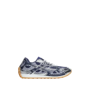Orbit Sneaker « Abyss Silver » - Bottega Veneta - Bleu - vue laterale - Wearline
