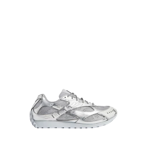 Orbit Sneaker « Silver » - Bottega Veneta - Argent Gris - look - Wearline