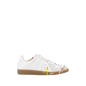 Sneakers Replica Paint « White » - Maison Margiela - Blanc - matiere - Wearline