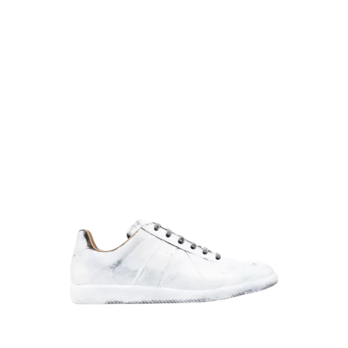 Sneakers Replica « Silver » - Maison Margiela - Argent - finition - Wearline