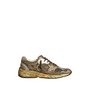 Sneakers Running Dad-Star Golden Goose Marron - matiere premium Wearline